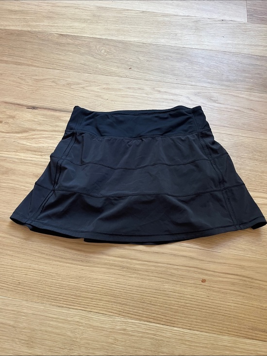 lululemon athletica Pants - lululemon Women’s Pace Revival Mid Rise Black Skort Tall size 4